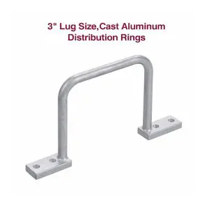 Aluminum Distribution Ring - 3"