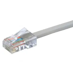 CAT5e – No Boots – CMR – Solid Plenum Wire – Category Patch Cable