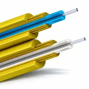 Bulk Fiber SM/Dx, OS2, 9/125, 3mm, OFNR, YEL (Corning-ZBL)