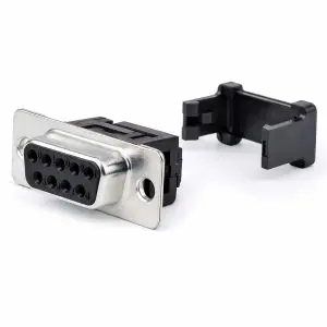 DB9 Block - IDC Flat Cable Crimp - Female