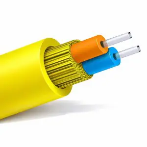 Bulk Fiber SM/02str, OS2, OFNP, DIB, In/Out, YEL