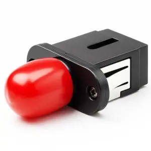 SC to FC - Fiber Feedthru Connector - Singlemode or Multimode - Simplex