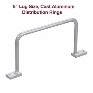 Aluminum Distribution Ring - 5"