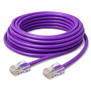 Cat 6 - No Boot - Solid Patch Cable - CMR