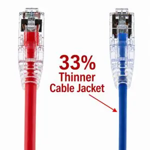 Cat 6 - Mini-6 - Booted - Stranded Patch Cable - CMR