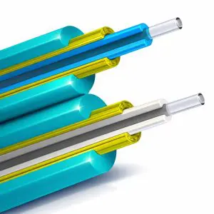 Bulk Fiber MM/Dx, OM3, 50/125, 2mm, OFNP, BI, AQUA (Corning)