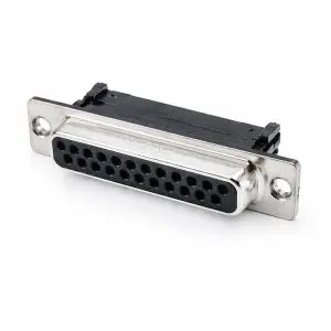 DB25 Connector - IDC Flat Cable Crimp - Female