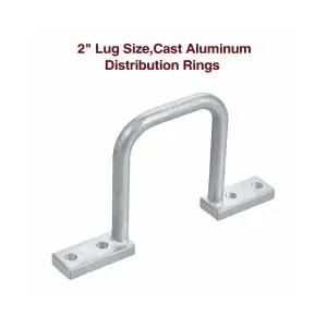 Aluminum Distribution Ring - 2"