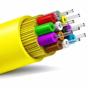 Bulk Fiber SM/012str, OS2, 9/125, OFNP, Indoor, DIST, YEL