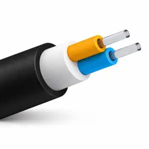 Bulk Fiber MM/04str, OM1, OFNR, LT/Gel, OutDoor, BLK