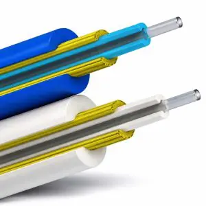 Bulk Fiber MM/Dx, OM2, 50/125, 3mm, OFNP, BLUE