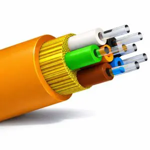 Bulk Fiber MM/006str, OM2, 50/125, OFNR, Indoor, DIST, ORG