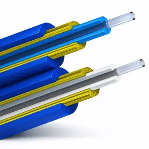 Bulk Fiber MM/Dx, OM1, 62.5/125, 3mm, OFNR, BLUE