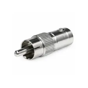 BNC Adapter - BNC Female/RCA Male - Straight