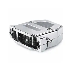 DB25 Plastic Chrome Hood - Connector Termination