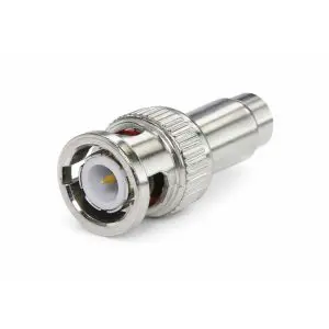 BNC Connector - RG59/62 - Male - 2 Piece Hex Crimp - PVC