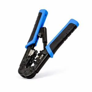 Ratcheted RJ Crimp Tool - RJ11 - RJ12 - RJ45