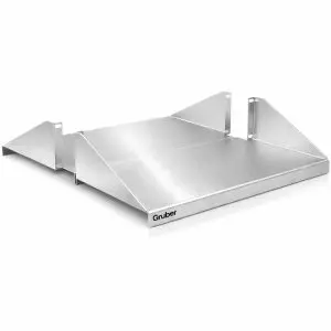 Heavy Duty - 200lb Shelf - Aluminum - 2U