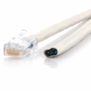 Bulk T1 Wire - 2 Pair - Solid - CMR - DataMax - U/FTP - 22 AWG - 100-Ohm - Beige