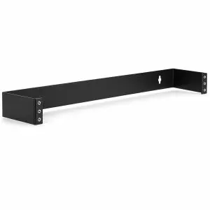 Hinged Wall Mount Bracket with Pemnuts - 1U - 4" Deep