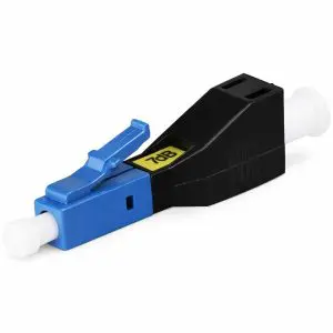 LC/UPC - Fiber Attenuator - Male to Female - 1310/1550 - Minus 7db - Singlemode - Metal Plug - 10 Pack