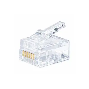 Modular Plug – RJ12 6P/6C – Round Wire – Solid
