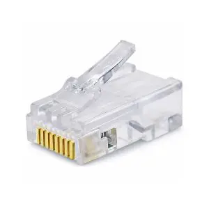 Modular Plug - RJ45 8P/8C - Round Wire - Solid/Stranded
