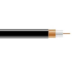 Coax Bulk RG59,Mini 75-ohm,CM,30AWG Strand, 89%TCB, UL, BLK