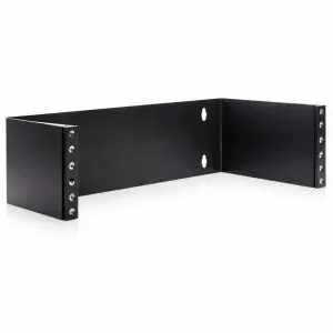 Hinged Wall Mount Bracket with Pemnuts - 2U - 4" Deep