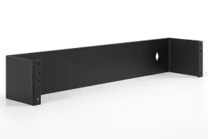 Hinged Wall Mount Bracket with Pemnuts - 2U - 4" Deep