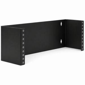 Hinged Wall Mount Bracket with Pemnuts - 4U - 4" Deep