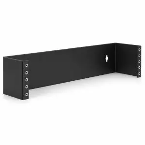 Hinged Wall Mount Bracket with Pemnuts - 2U - 4" Deep