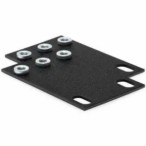 Rack or Cabinet Adapter Set - Converts 23" to 19" - 1U