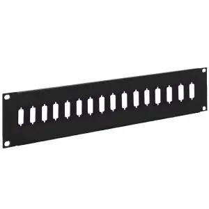 DB15 - 16 Port - Feedthru Panel - 2U - Unloaded