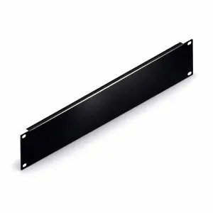 19" Blank Steel Filler Panel - 2U - 5 Pack