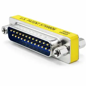 DB25 - Mini Coupler - Male/Male