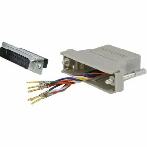 Modular Adapter- DB25 Male – RJ45 Adapter – 8P/8C/USOC