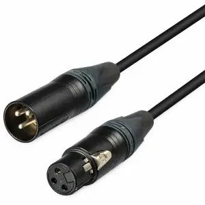Neutrik XLR - Male to Female - Cable