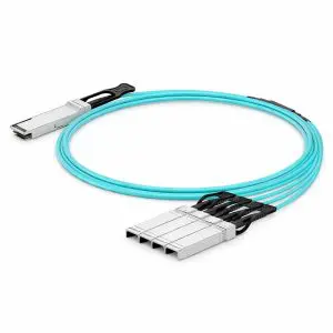 Cisco 10Gtek 10G SFP+ AOC Cable - 10GbE SFP+ to SFP+ Active Optical Fiber Cable, OM3 MMF Direct-Attach Fiber Assemblies with SFP+ connectors for Cisco SFP-10G-AOC20M, Ub