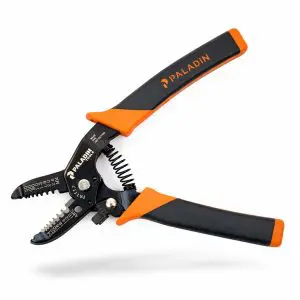 Paladin Wire Stripper, Spring Loaded, 24-10 AWG