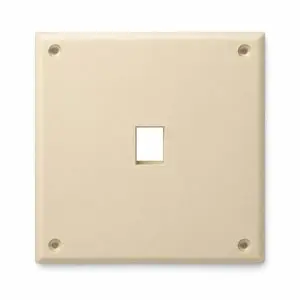 Keystone Wall Plate - Oversized Single Gang - 1 Port