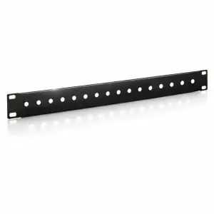 F Connector – 16 Port - Feedthru Panel – 1U – Unloaded