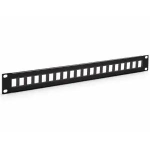 Keystone - 24 Port - Feedthru Panel - 1U - Unloaded