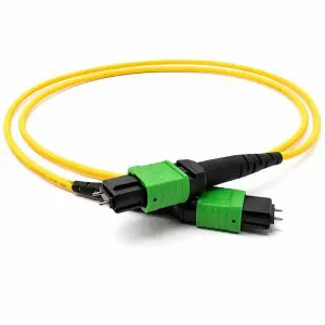 OFNR (MPO APC) - 12 Fiber - Single-Mode Fiber Cable - Type A