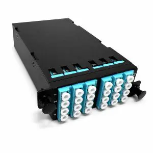 OM4 MPO 24 Fiber — Single MPO to LC SHD Cassette