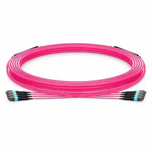 OM4 MTP 48 Fibers — Multi-Mode Fiber Trunk Cable — UPC Female — Type A
