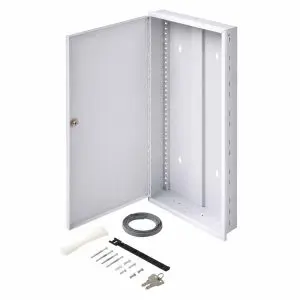 Residential Wiring - 44" In-Wall Structured Wiring Media Flush Mount Enclosure