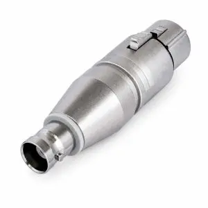 Adapter – Neutrik XLR Female to BNC Socket Adapter – NA2FBNC