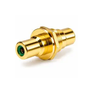 RCA Connector Female to RCA Connector Female Feedthru Adapter