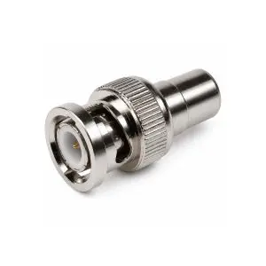 BNC Adapter - BNC Male to RCA Connector Female